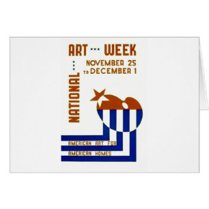 National Art Week - WPA Poster -