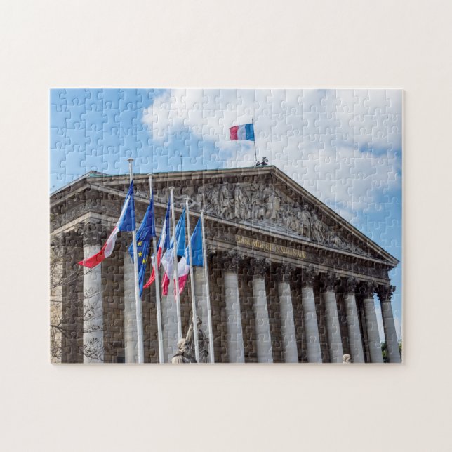 National Assembly / Assemblee Nationale in Paris Jigsaw Puzzle (Horizontal)