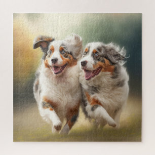 National Australian Shepherd Day, Aussie Dog Jigsaw Puzzle