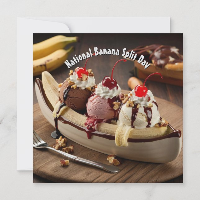 National Banana Split Day (Front)