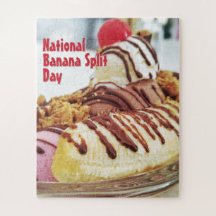 National Banana Split Day Jigsaw Puzzle