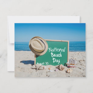 National Beach Day Postcard