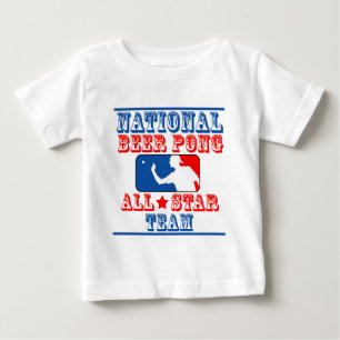 National Beer Pong Team Baby T-Shirt