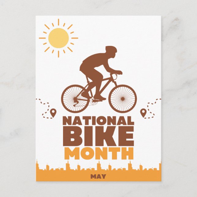 National Bike Month Postcard (Front)