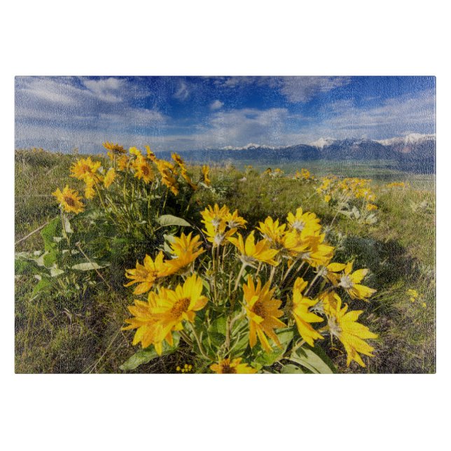 National Bison Range Cutting Board (Front)