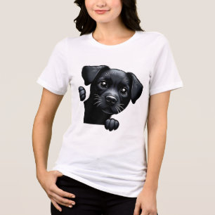 National Black Dog Day 2025: Celebrate Black Dog Tri-Blend Shirt