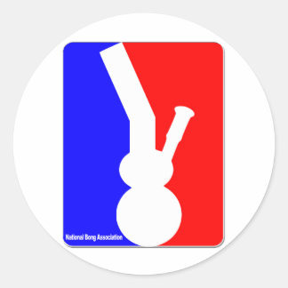 National Bong Association Classic Round Sticker