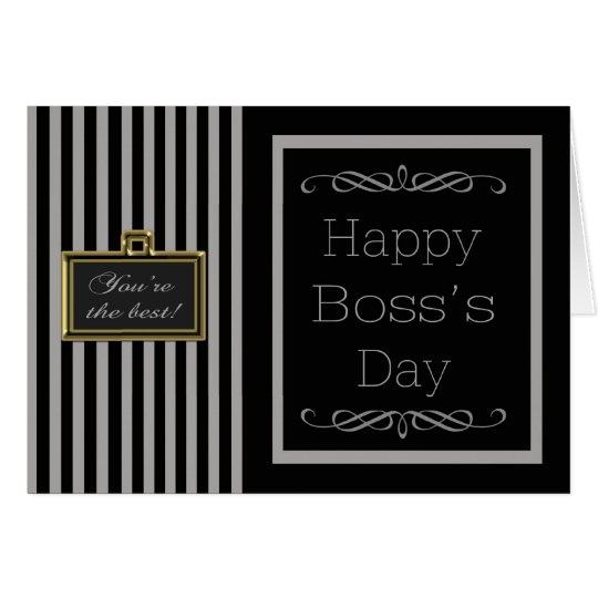 National Boss's Day Card
