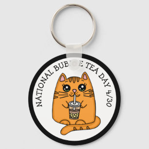 National Bubble Tea Day - April 30     Key Ring
