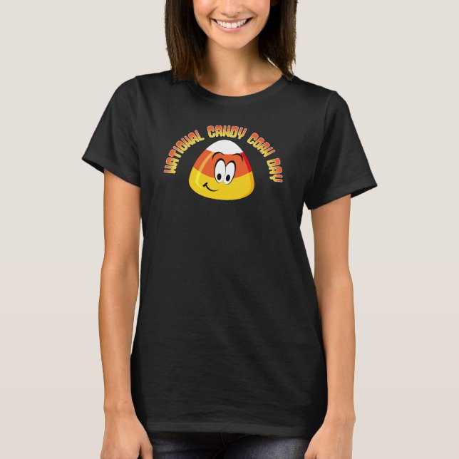 National Candy Corn Day, kawaii candy T-Shirt (Front)