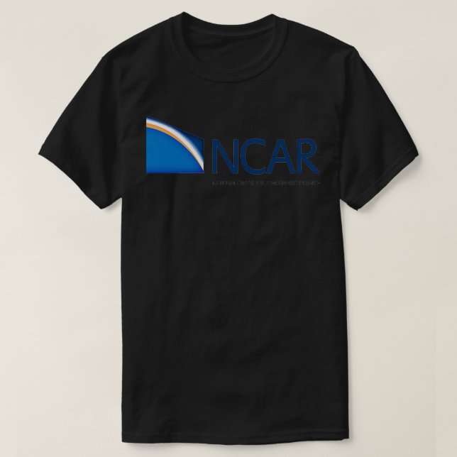 National Centre for Atmospheric Research Logo T-Shirt (Design Front)