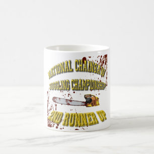 National Chainsaw Juggling Championship Coffee Mug