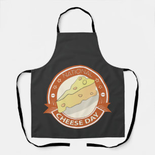 National Cheese Day Sign Apron