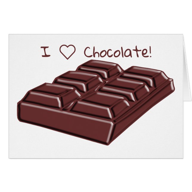 National Chocolate Day Greeting (Front Horizontal)