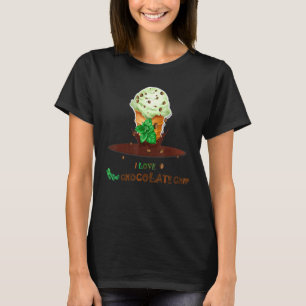 National Chocolate Ice Cream Day Quote Mint Choco T-Shirt