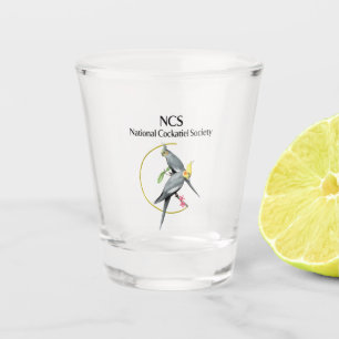 National Cockatiel Society Shot Glass