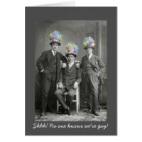 National Coming Out Day Funny Gay Support Card