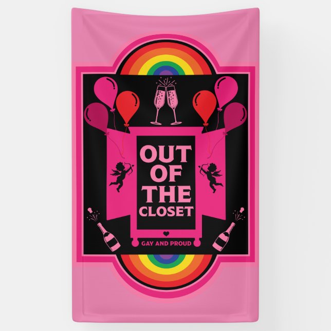 National Coming Out Day NCOD Banner (Vertical)