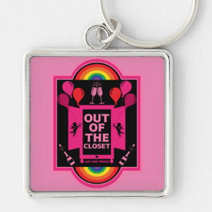 National Coming Out Day NCOD Key Ring