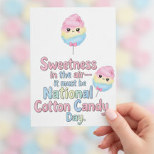 National Cotton Candy Day