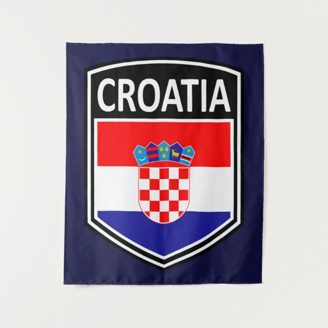 National - Croatia Tapestry (Front)