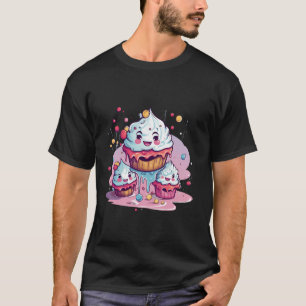 national cupcake day funny food sweet Idea Creativ T-Shirt