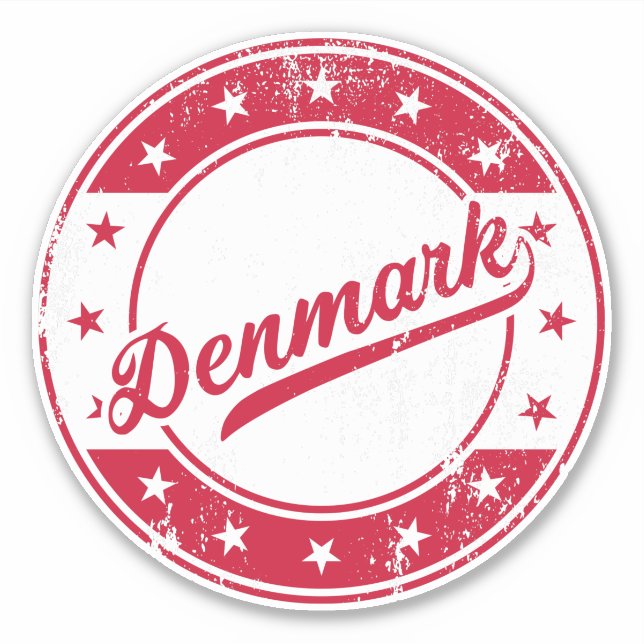 National - Danmark | Denmark Sticker (Front)