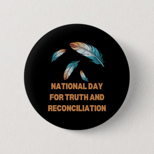 National Day For Truth And Reconciliation Sticker 6 Cm Round Badge