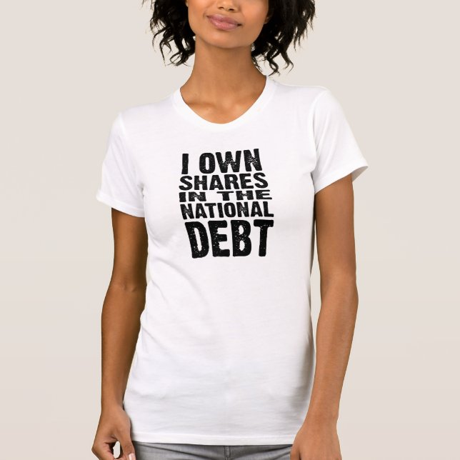 National Debt - Customised T-Shirt (Front)