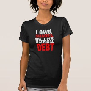 National Debt (dark) - Customised T-Shirt