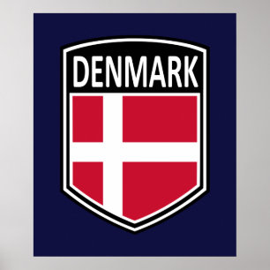 National - Denmark Poster