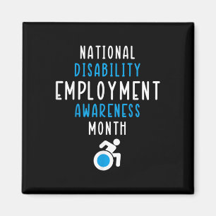 National Disability Employment Awareness Month Pri Magnet