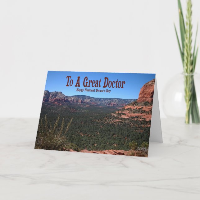 National Doctor's Day Card (Front)