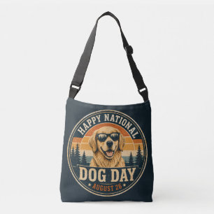National Dog Day Camp Crew Crossbody Labrador Bag