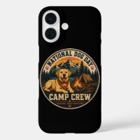 National Dog Day Camp Crew Labrador iPhone 16