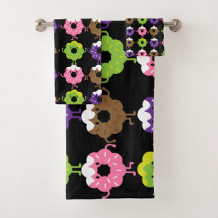 National Donut Day Bath Towel Set
