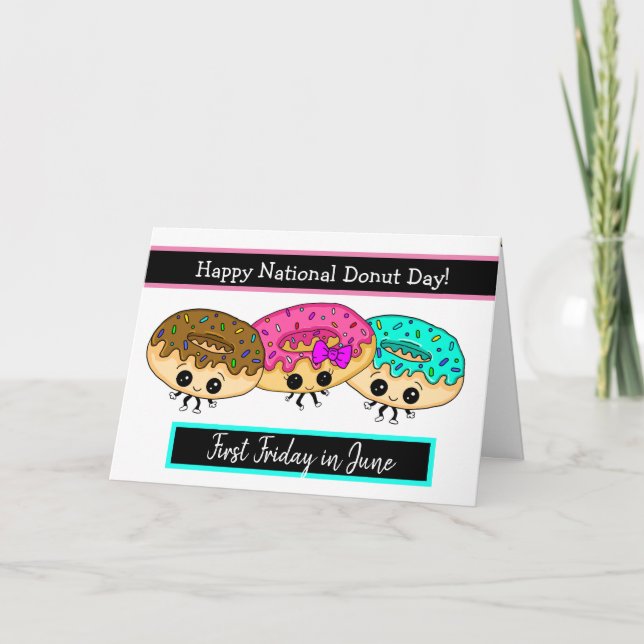 National Donut Day Card (Front)