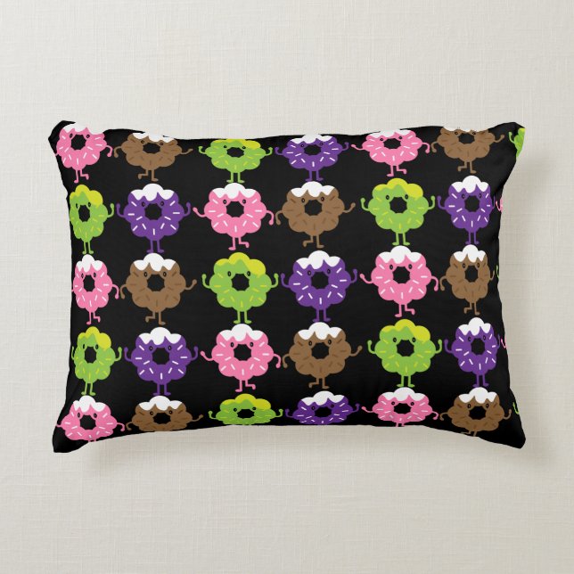 National Donut Day Decorative Cushion (Front)