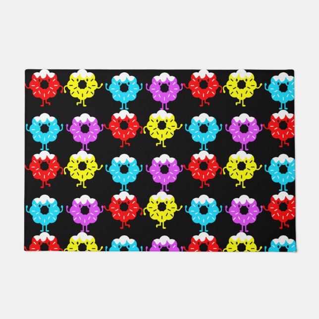 National Doughnut Day Doughnuts Doormat (Front)