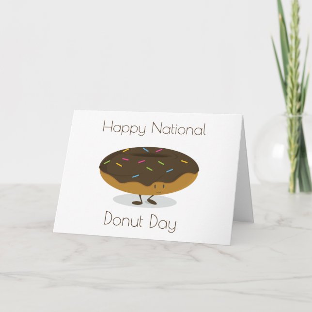 National Doughnut Day | Greeting Card (Front)