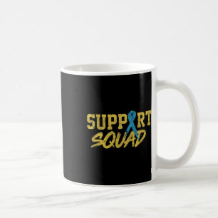 National Down Syndrome Awareness Month Support Squ Coffee Mug