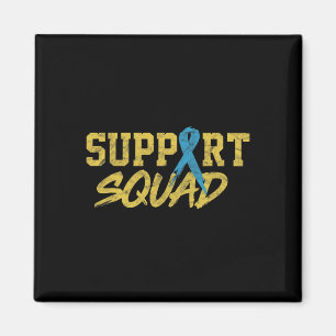 National Down Syndrome Awareness Month Support Squ Magnet