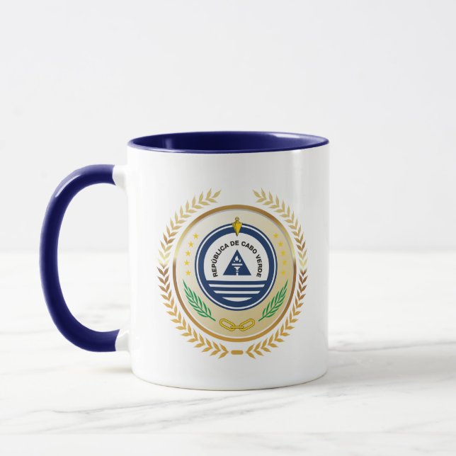 National Emblem of Cabo Verde Mug (Left)