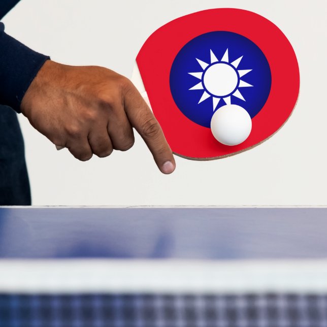 National Emblem of Taiwan Ping Pong Paddle (Insitu)