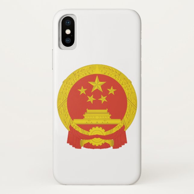 National Emblem of the People's Republic of China Case-Mate iPhone Case (Back)