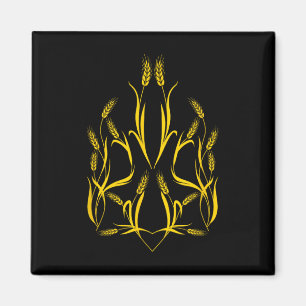 National Emblem Ukraine - State Coat Arms Ears Of Magnet