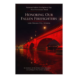 National Fallen Firefighters Day London Bridge Photo Print