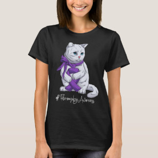 National Fibromyalgia Awareness Month Purple Ribbo T-Shirt