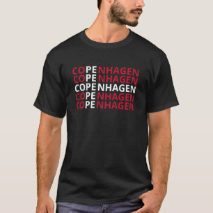 National Flag - Copenhagen Denmark T-Shirt