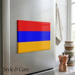 National Flag of Armenia Rectangle magnet